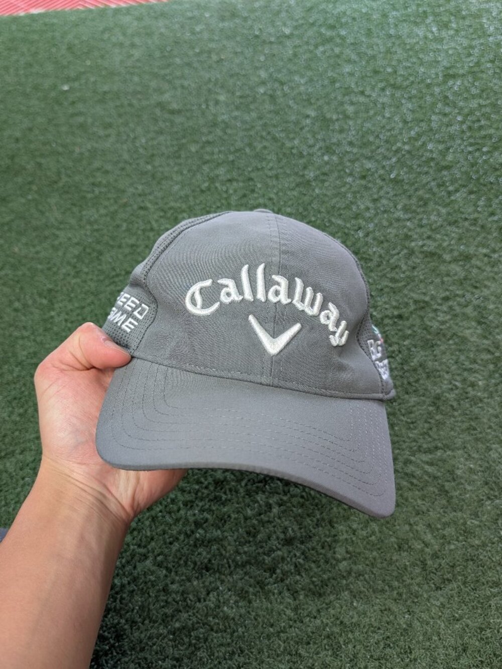 Callaway Golf Big Bertha Performance Odyssey Tour Authentic Hat Grey Cap